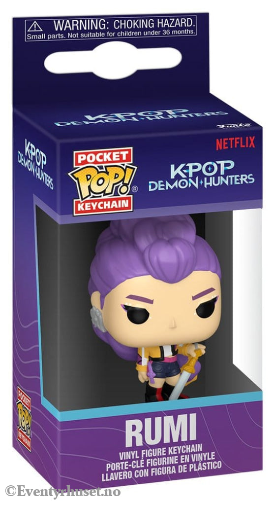 KPop Demon Hunters POP! Vinyl Keychains 4 cm Rumi Display (12) Fashion & Accessories