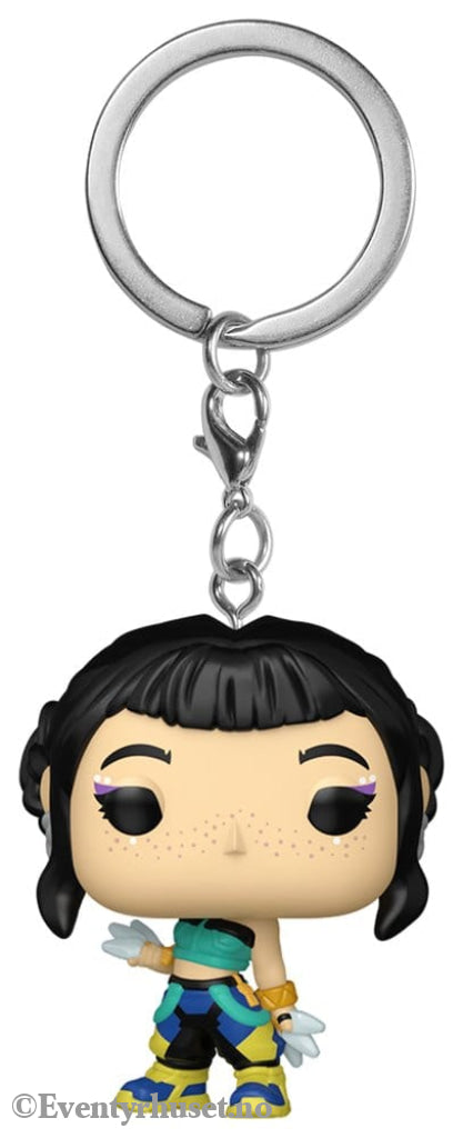 KPop Demon Hunters POP! Vinyl Keychains 4 cm Zoey Display (12) Fashion & Accessories