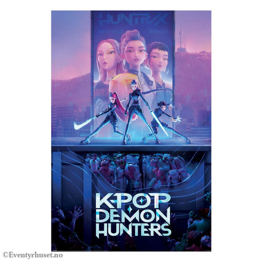 KPop Demon Hunters Poster Pack Movie Key Art 61 x 91 cm (4) Home & Gifts