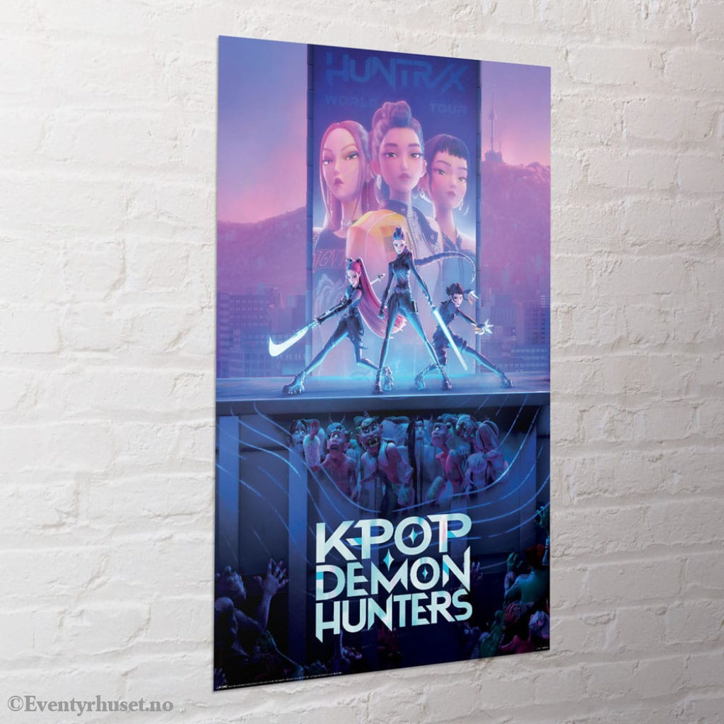 KPop Demon Hunters Poster Pack Movie Key Art 61 x 91 cm (4) Home & Gifts