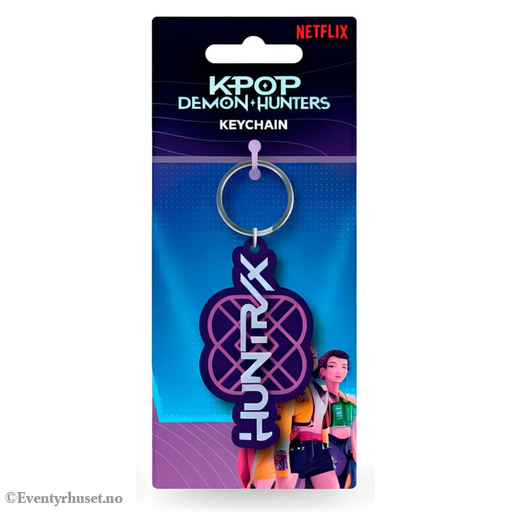 KPop Demon Hunters PVC Keychain Huntrix Logo Fashion & Accessories