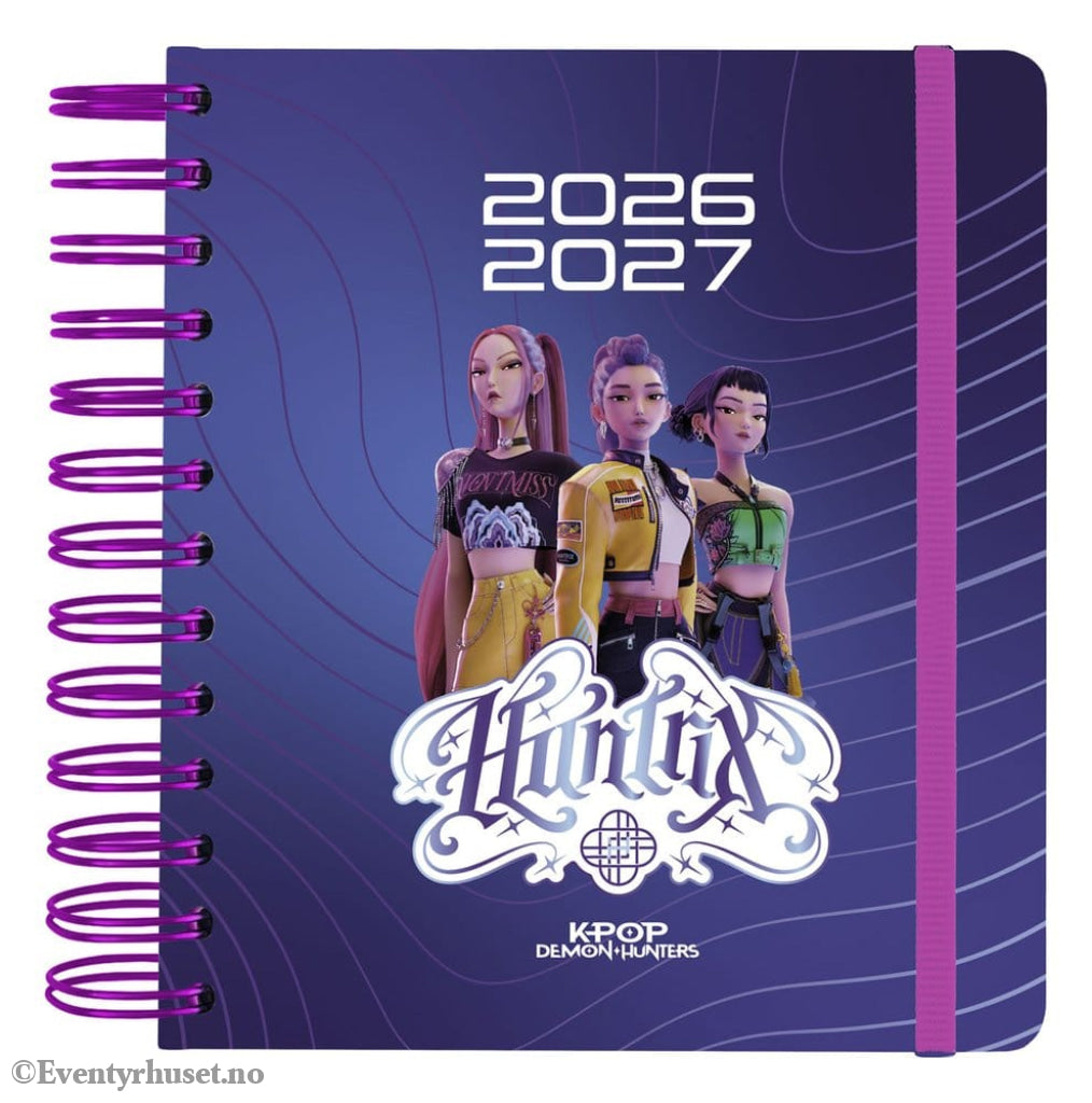 KPop Demon Hunters School Diary daily planner 2026/2027 A5 Home & Gifts