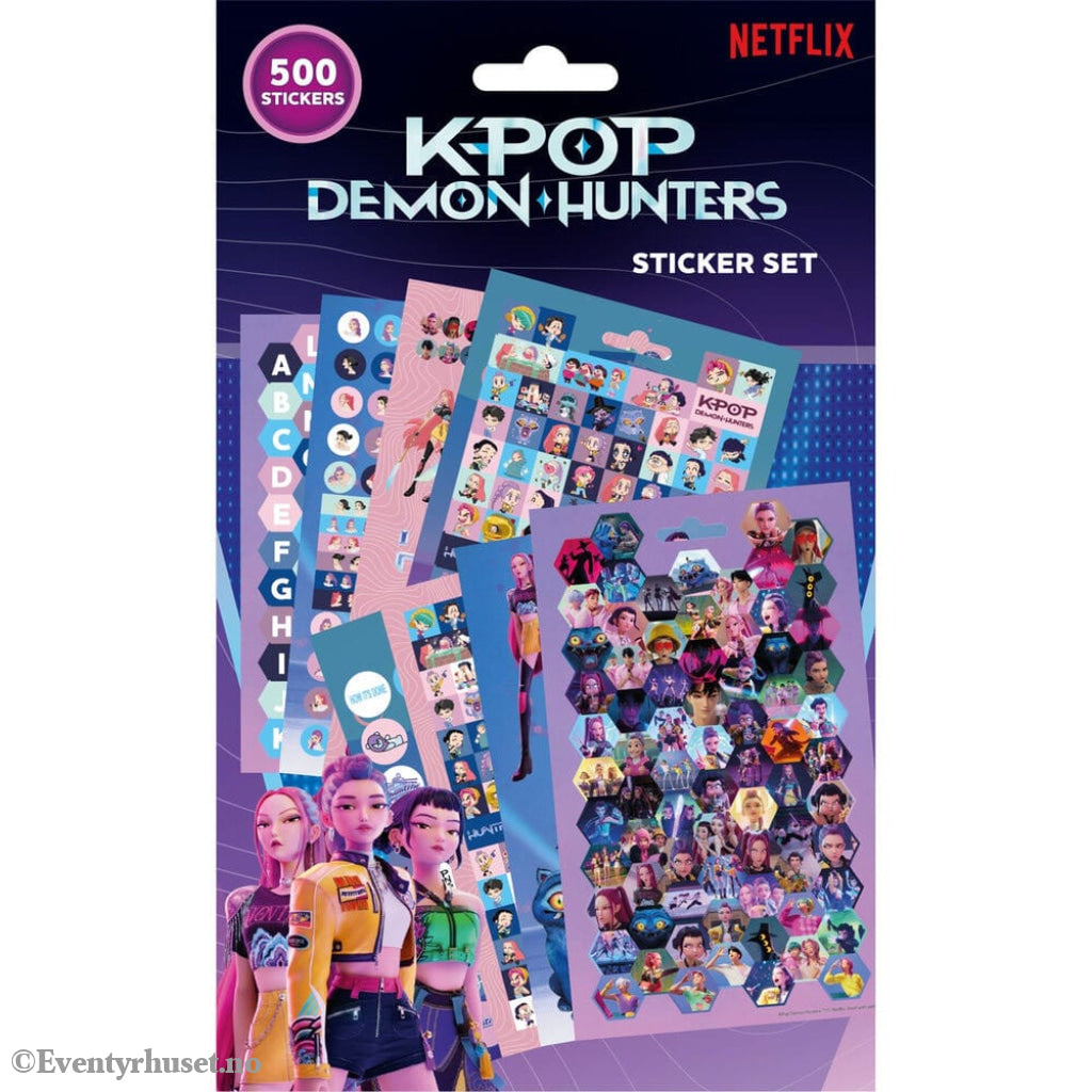 KPop Demon Hunters Sticker Pack (500) Home & Gifts