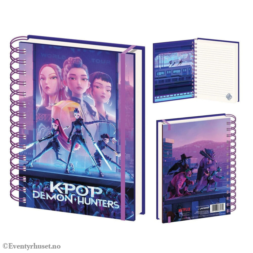 KPop Demon Hunters Wiro Notebook A5 Home & Gifts