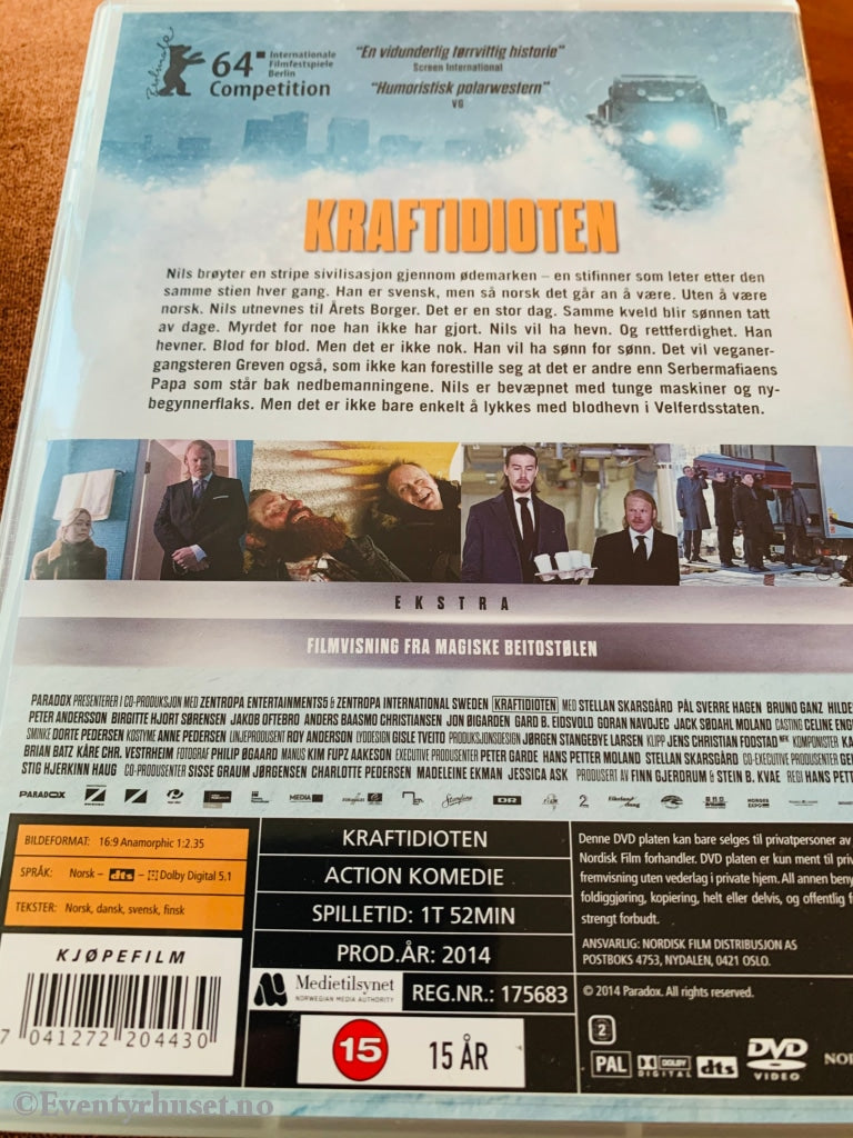 Kraftidioten. Dvd. Dvd