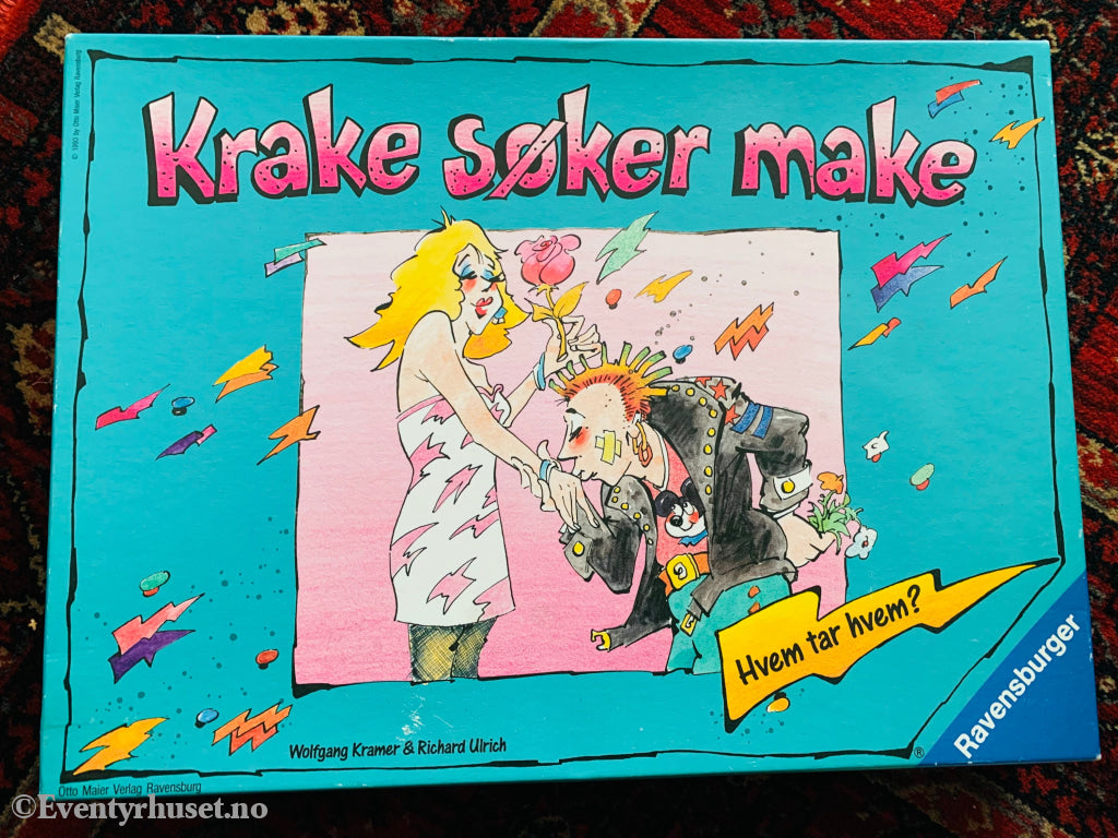 Krake Søker Make. 1993. Brettspill. Brettspill