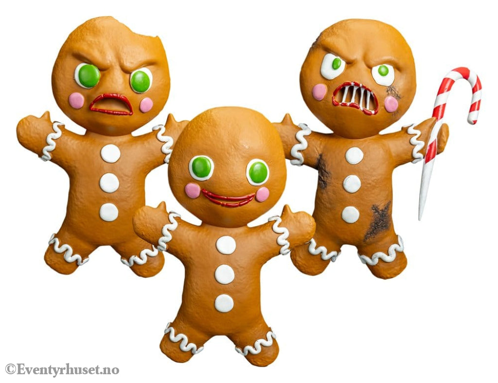 Krampus Prop Replicas 3-Pack Gingerbread Men Toys