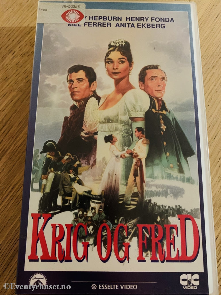 Krig Og Fred. 1956. Vhs. Vhs