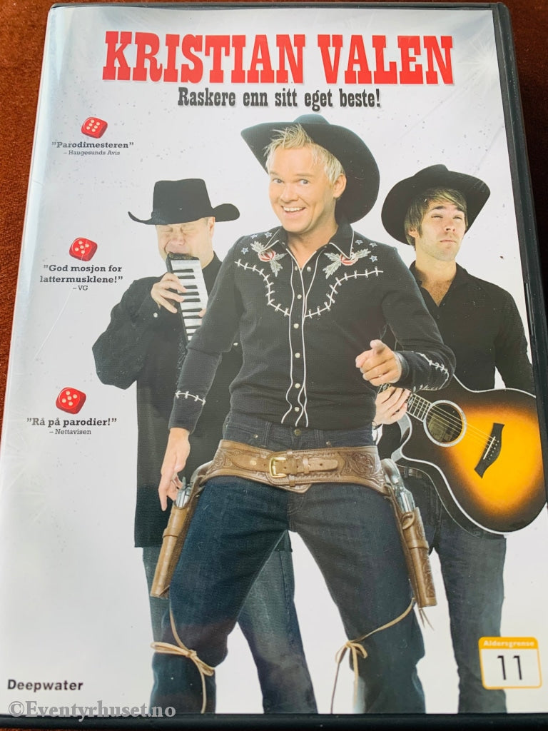 Kristian Valen - Raskere Enn Sitt Eget Beste! Dvd. Dvd