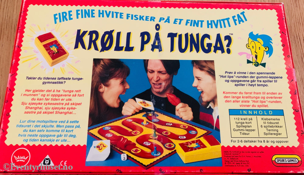 Krøll på tunga (1993) . Brettspill.