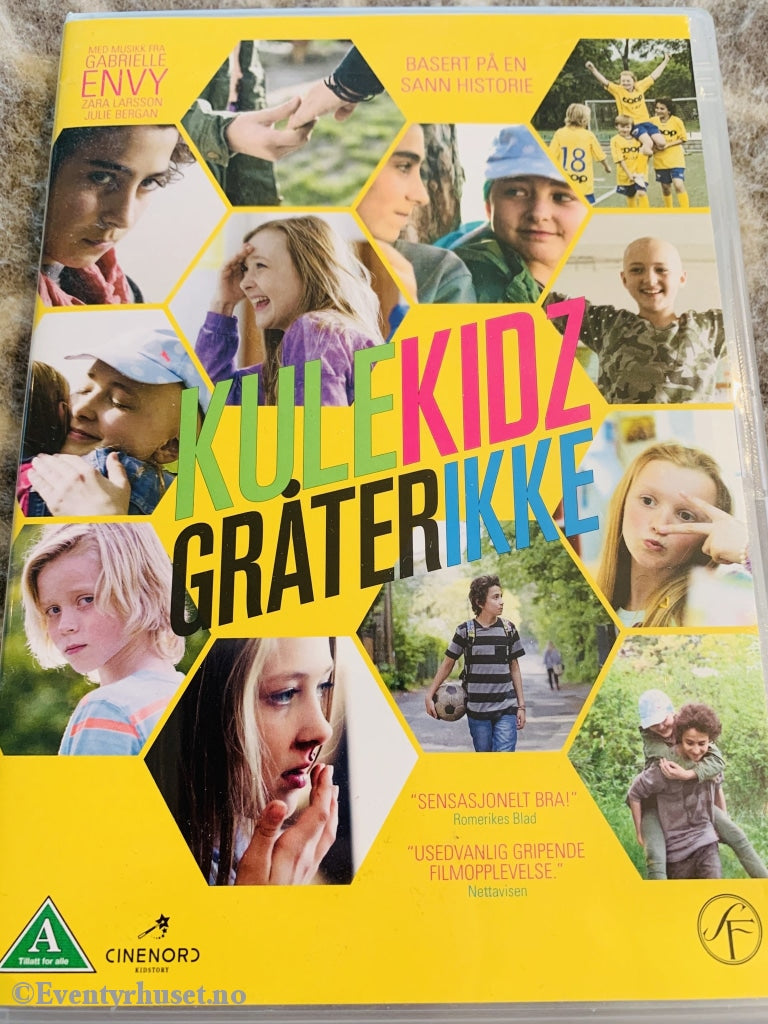 Kule Kidz Gråter Ikke. 2013. Dvd. Dvd