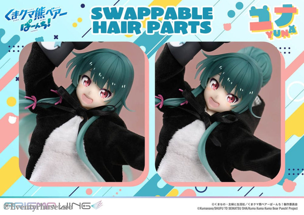 Kuma Kuma Kuma Bear Punch! Prisma Wing PVC Statue 1/7 Yuna 28 cm Manga & Anime