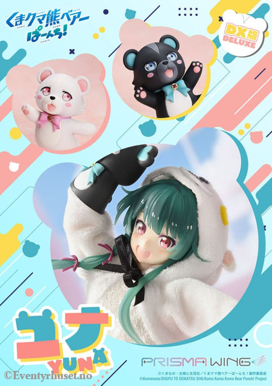 Kuma Kuma Kuma Bear Punch! Prisma Wing PVC Statue 1/7 Yuna Deluxe Version 28 cm Manga & Anime