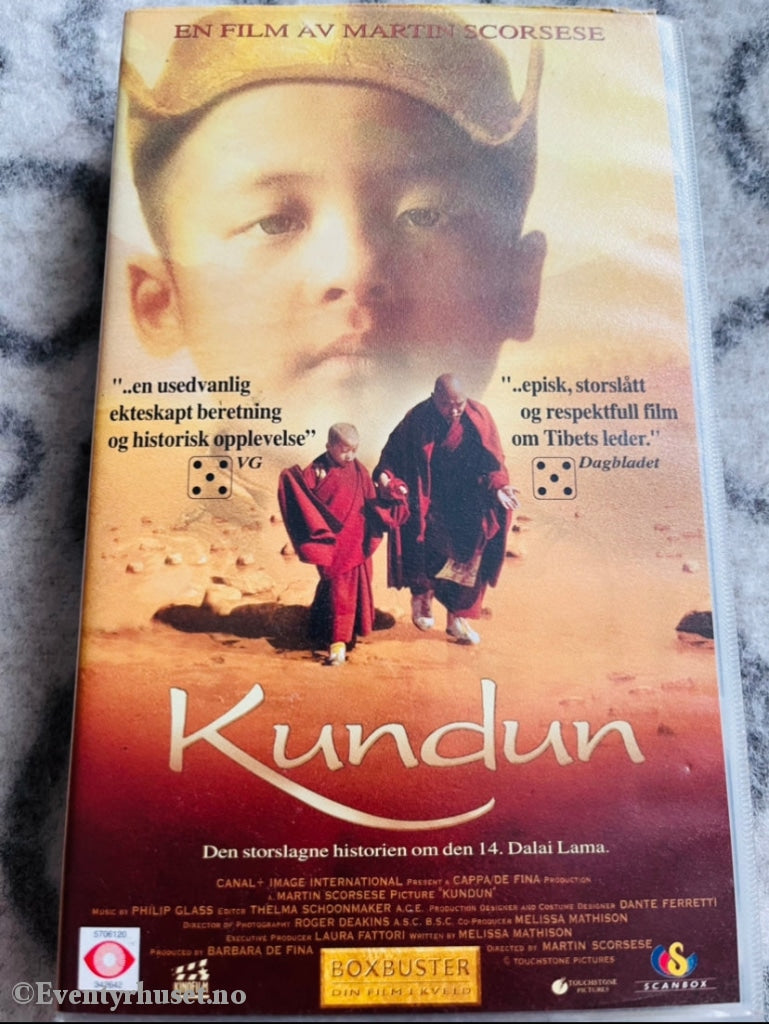 Kundun. 1997. Vhs. Vhs
