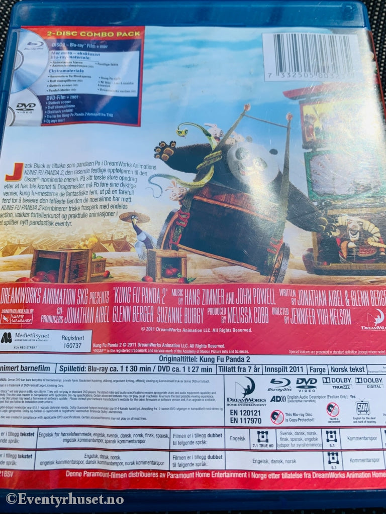 Kung Fu Panda 2. Blu-Ray. Blu-Ray Disc