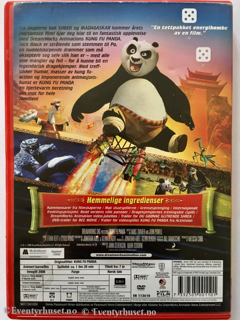 Kung Fu Panda. Dvd. Dvd