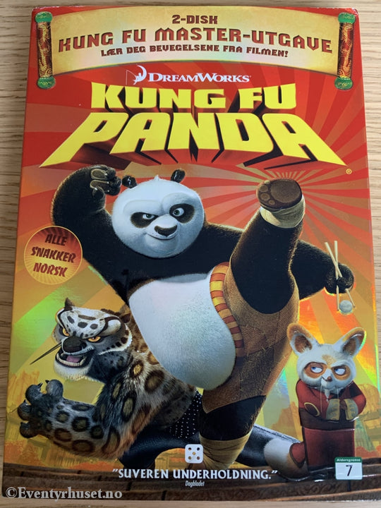 Kung Fu Panda. Dvd Slipcase. 2-Disk Masterutgave.