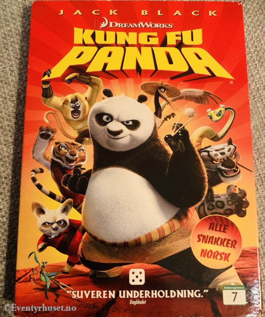 Kung Fu Panda. Dvd Slipcase.
