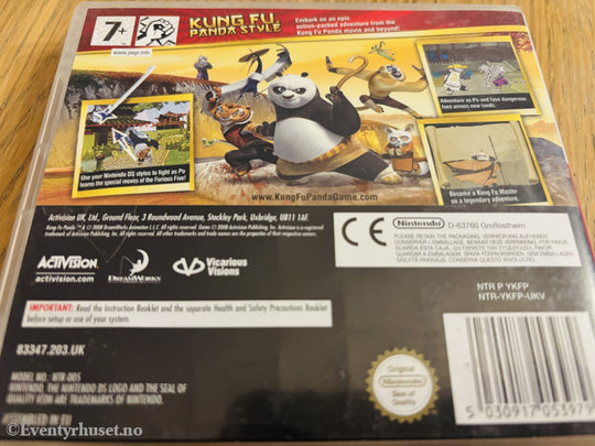 Kung Fu Panda . Nintendo DS.