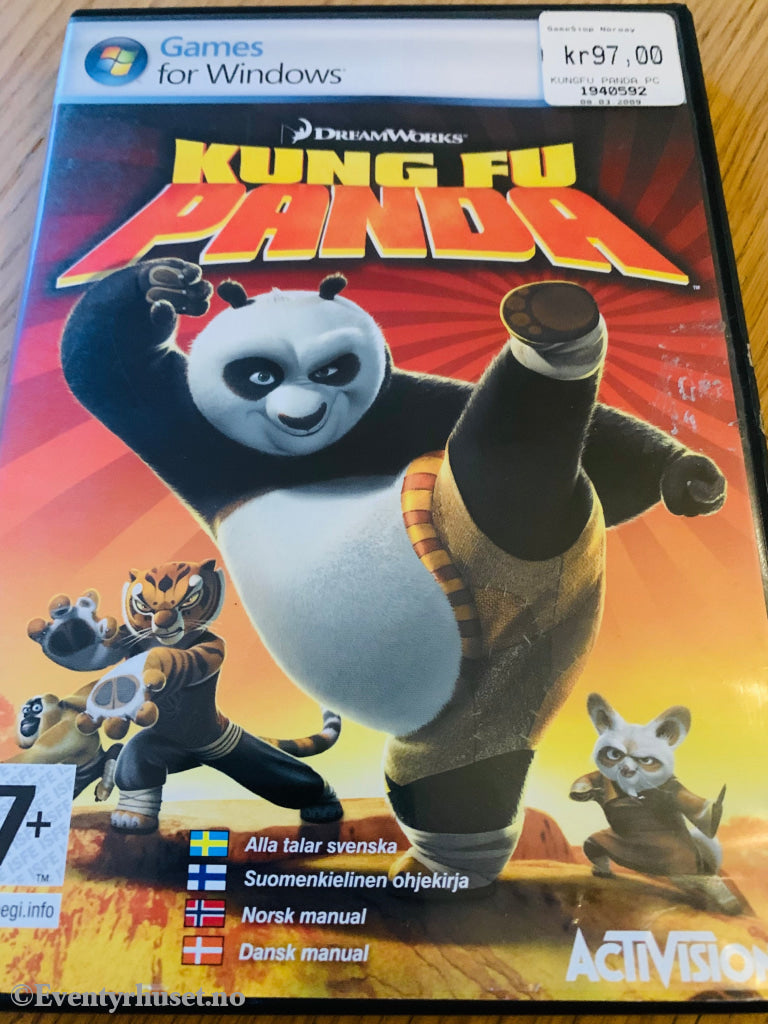 Kung Fu Panda. Pc-Spill. Pc Spill