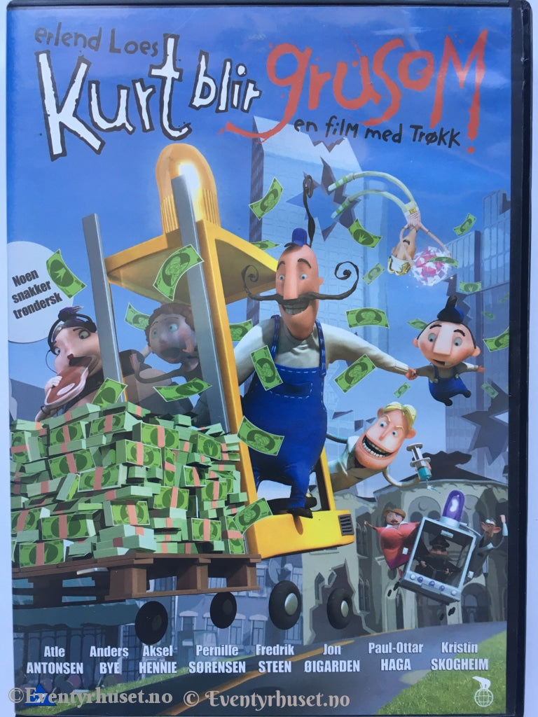 Kurt Blir Grusom. Dvd. Dvd