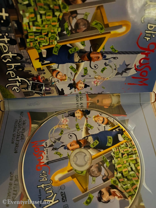 Kurt Blir Grusom. Dvd. Med Kurts Aktivitetshefte. Dvd