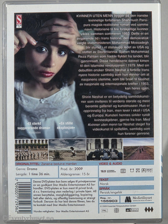 Kvinner uten menn (2009). DVD.