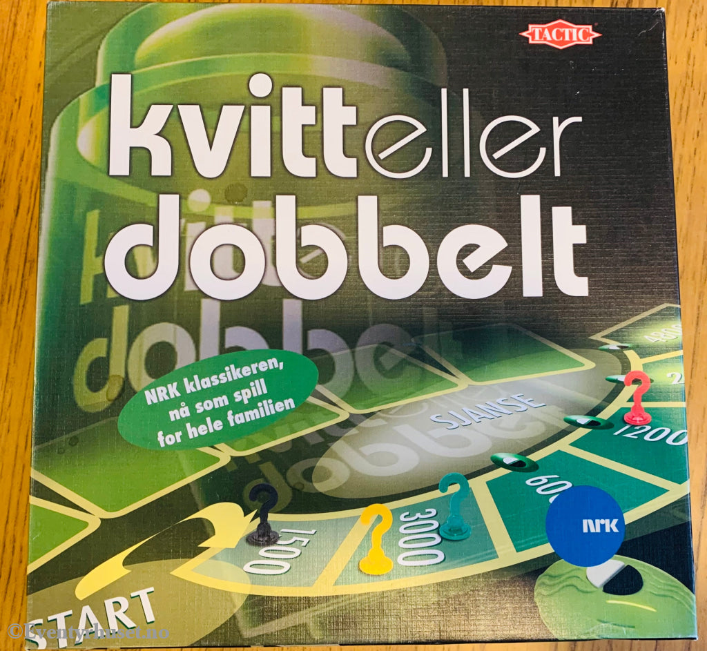 Kvitt Eller Dobbelt (Nrk). Brettspill. Brettspill