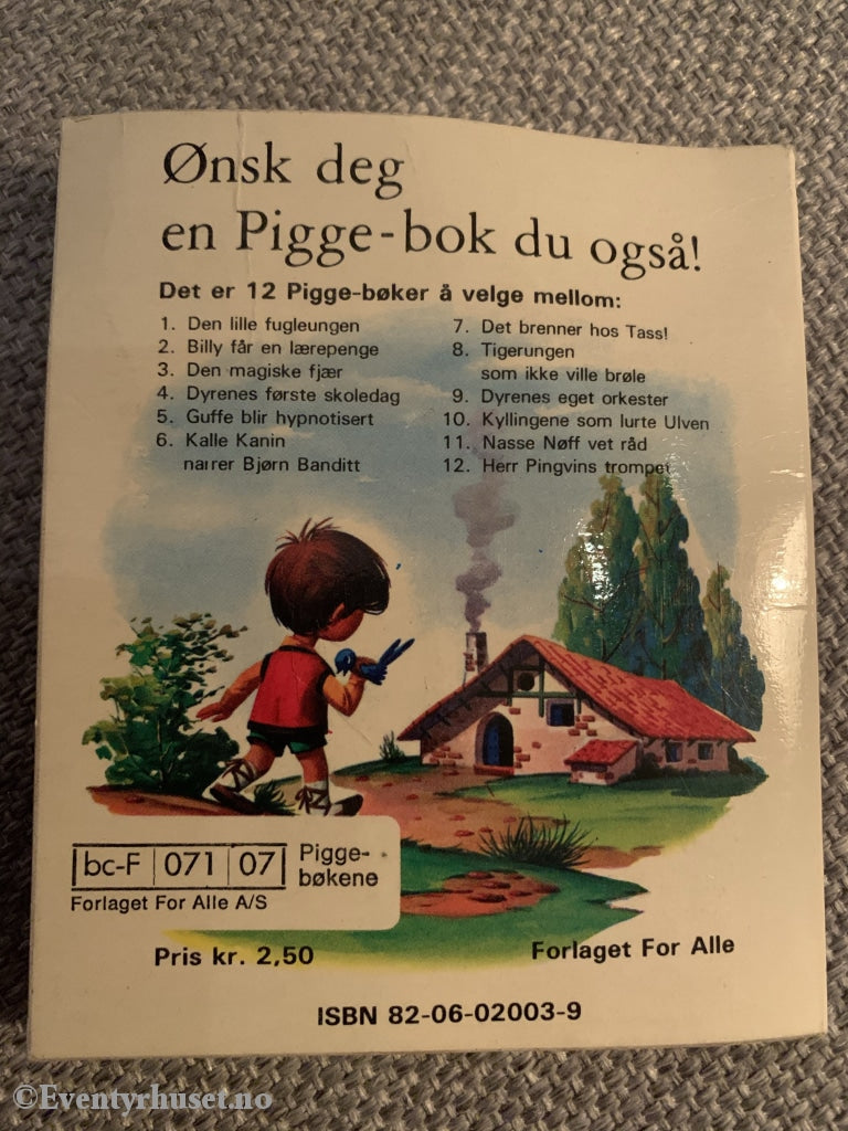 Kyllingene Som Lurte Ulven (Pigge-Bok). 1980. Hefte
