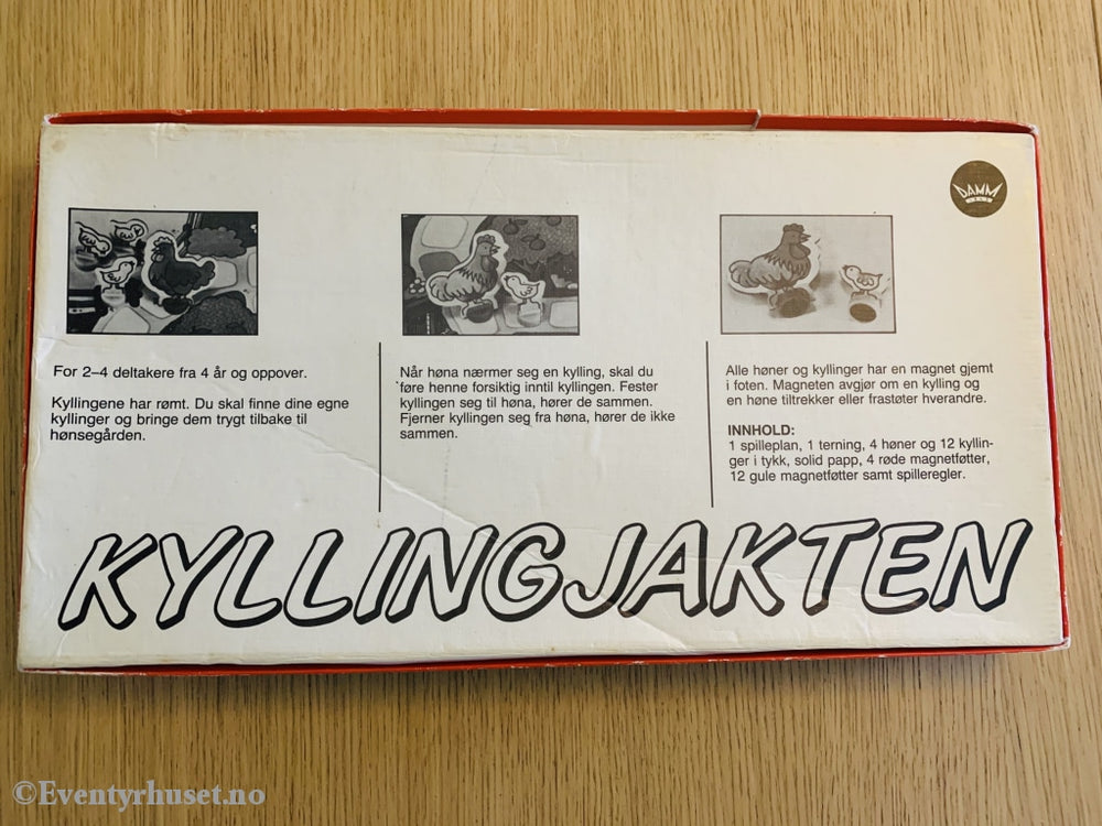 Kyllingjakten. Brettspill. Brettspill