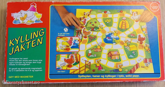 Kyllingjakten. Brettspill. Brettspill