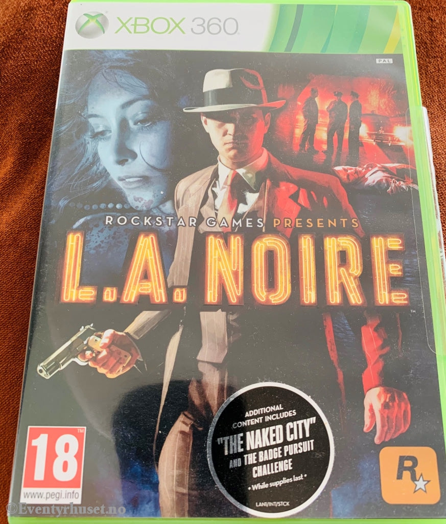 L. A. Noire. Xbox 360.