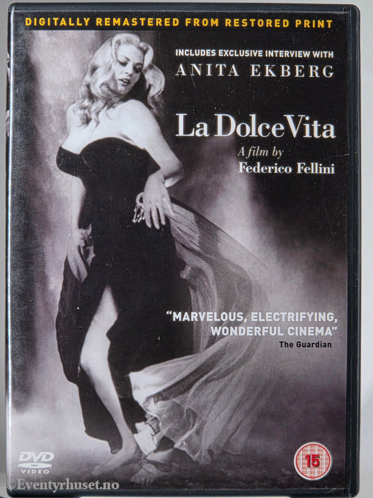La Dolce Vita. 1960. DVD.