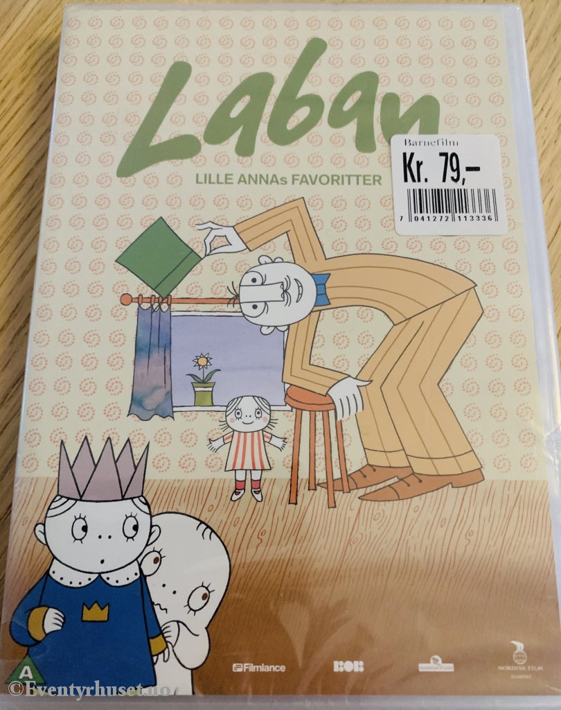 Laban. Lille Annas Favoritter. 2010. Dvd Ny I Plast!