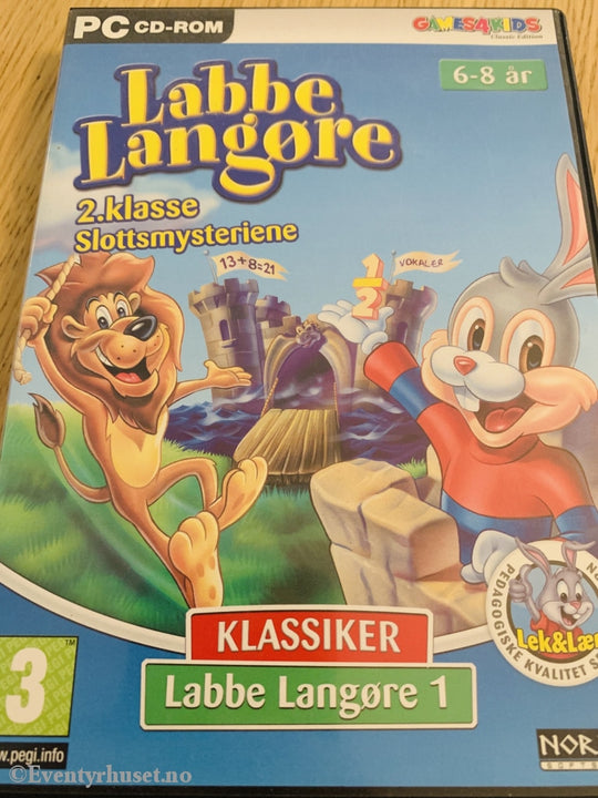 Labbe Langøre 1. 2. Klasse - Slottsmysteriene. Pc-Spill. Pc Spill