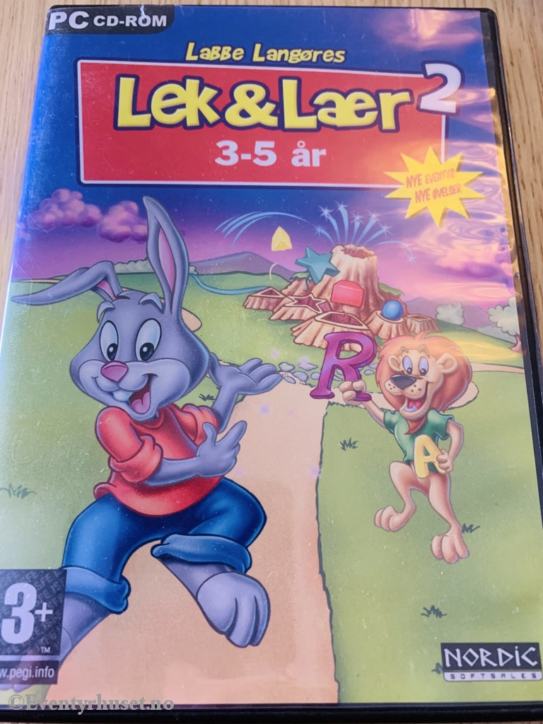 Labbe Langøres Lek & Lær 2 - 3-5 År. Pc Spill. Spill