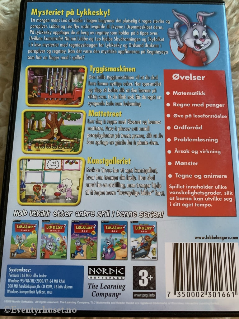 Labbe Langøres Lek & Lær 2 - 5-7 År. Pc Spill. Spill