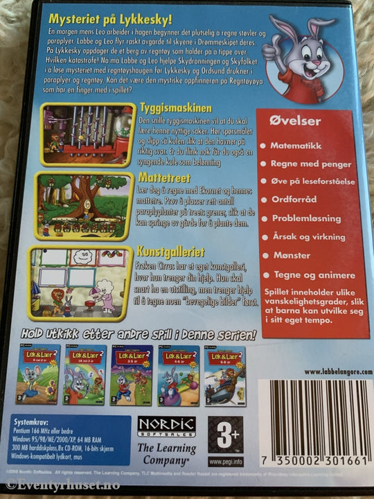 Labbe Langøres Lek & Lær 2 - 5-7 År. Pc Spill. Spill