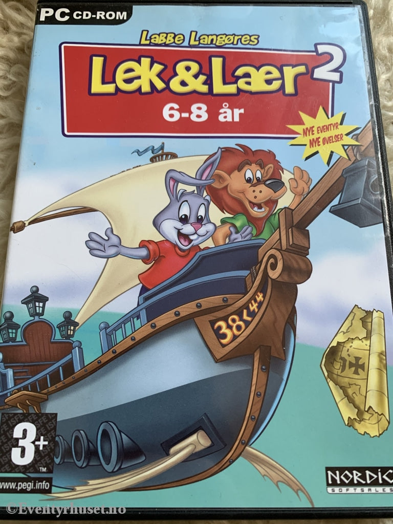 Labbe Langøres Lek & Lær 2 - 6-8 År. Pc Spill. Spill