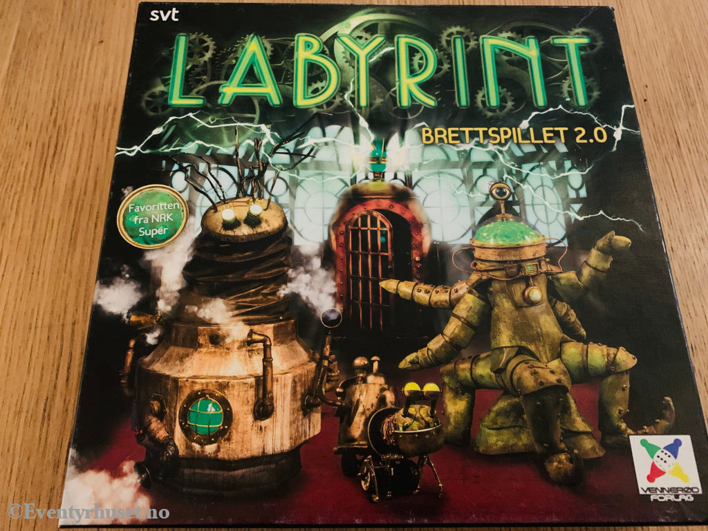 Labyrint Brettspillet 2.0. 2019. Brettspill.