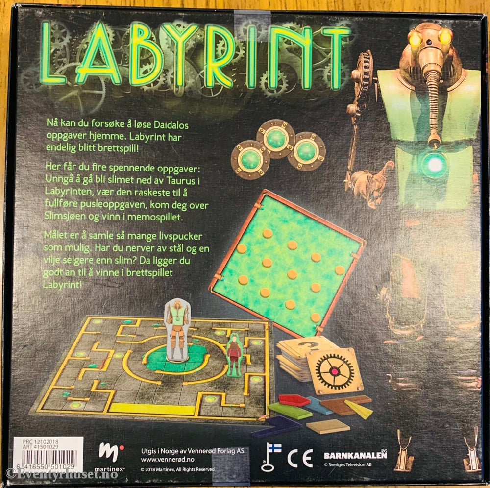 Labyrint (Nrk Super). Brettspill. Brettspill