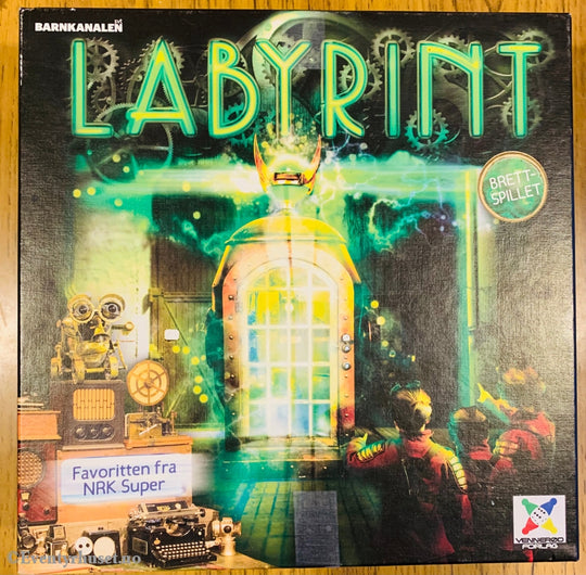 Labyrint (Nrk Super). Brettspill. Brettspill