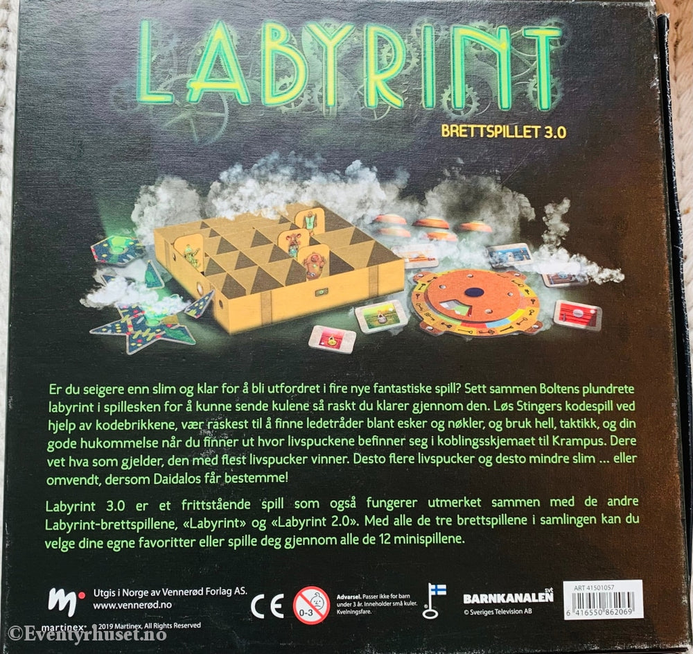 Labyrint (Nrk Super). Brettspillet 3.0. Brettspill