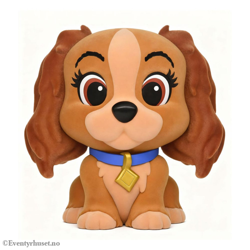 Lady and the Tramp Figural Bank Lady (with special Flocking) 20 cm Home & Gifts
