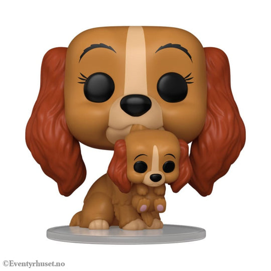 Lady and the Tramp POP! Disney Vinyl Figure Lady w/puppy 9 cm Collectibles