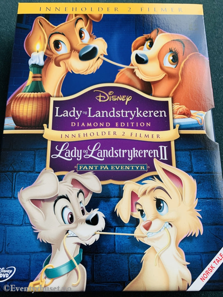 Lady & Landstrykeren 1 2. Dvd Samleboks.