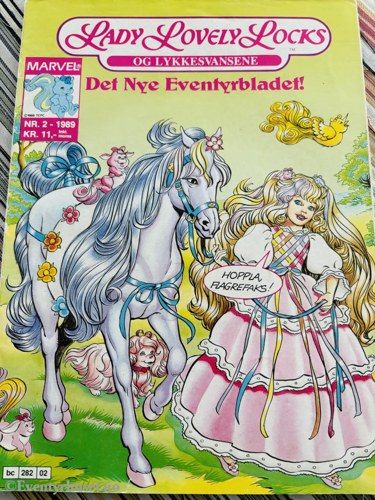 Lady Lovely Locks Nr. 2 - 1989. Tegneserieblad/album.