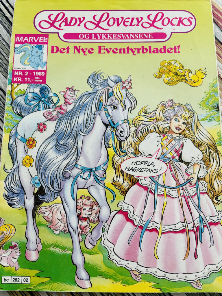 Lady Lovely Locks Nr. 2 - 1989. Tegneserieblad/album.