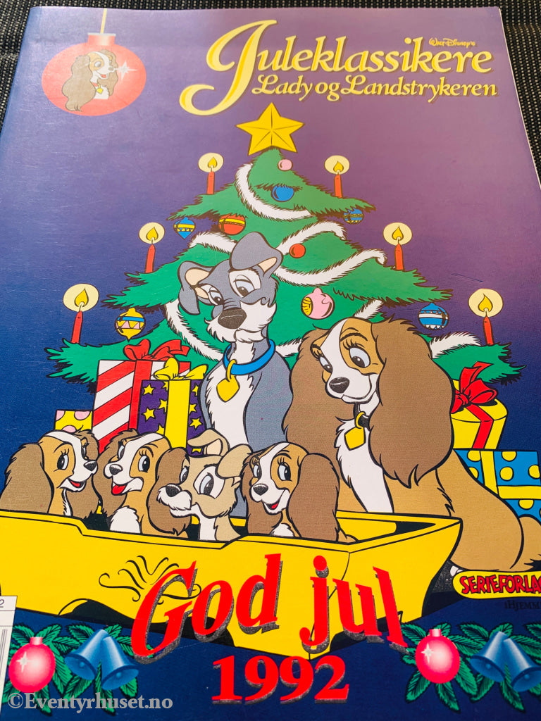 Lady og Landstrykerne – Juleklassikere. God jul 1992. Julehefte.