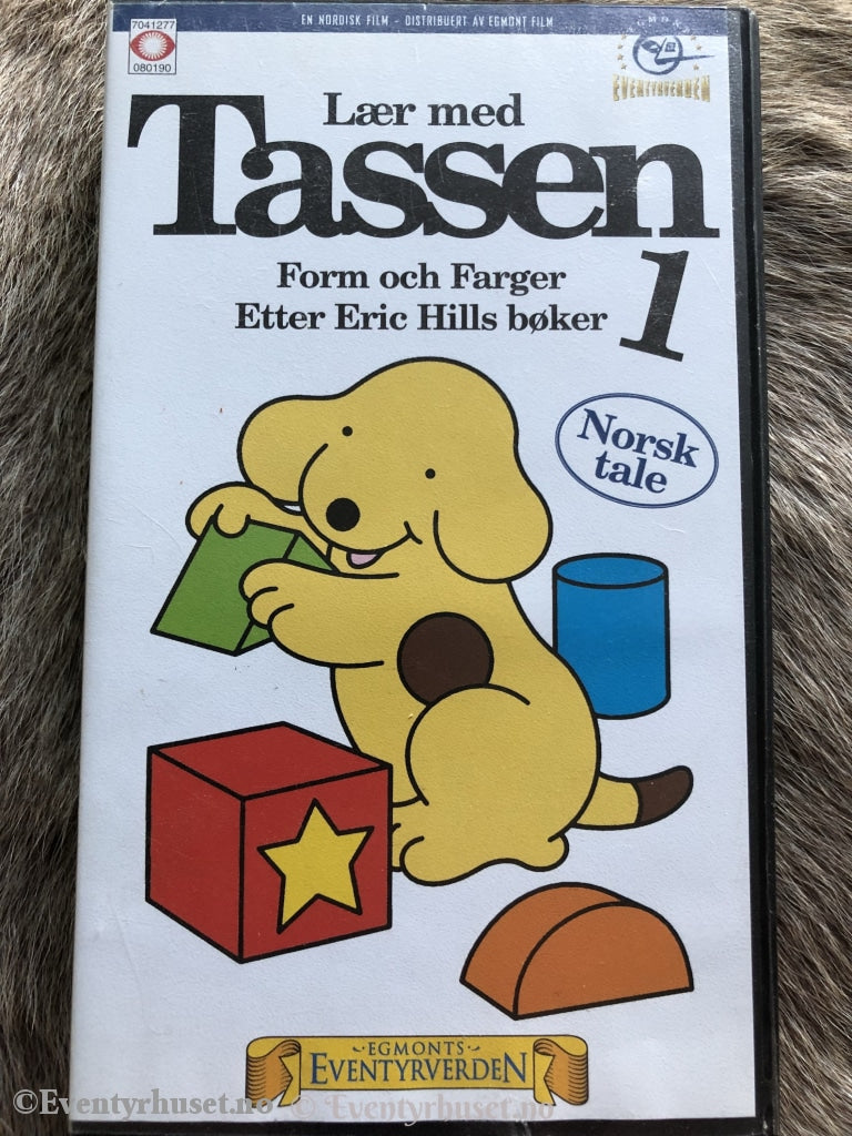 Lær Med Tassen 1. 1994. Vhs. Vhs